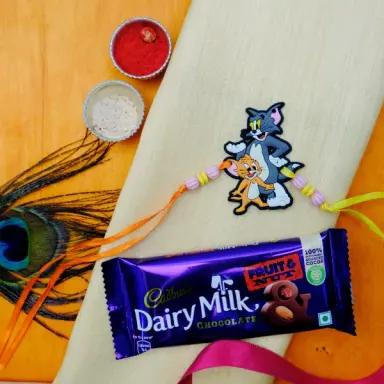 Rakhi With Chocolates