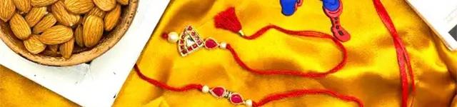 Rakhi With Dry Fruits