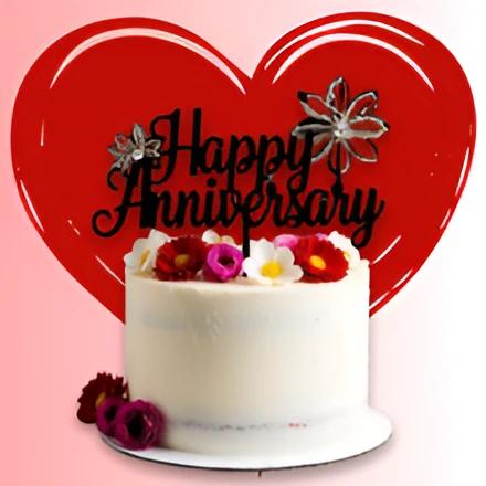 Send Anniversary Cakes to USA