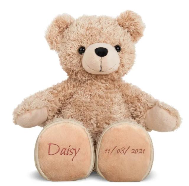 Personalised cuddly toy - Bear - Embroidered - Birthday