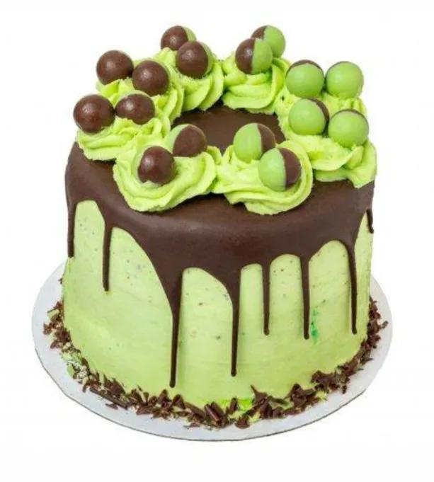 The Mint Aero Chocolate Cake