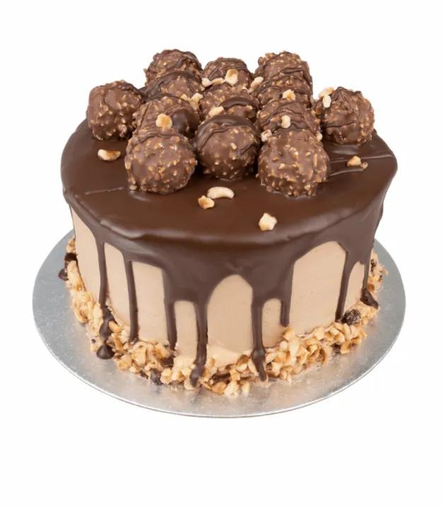 The Chocolate Hazelnut Truffle Cake