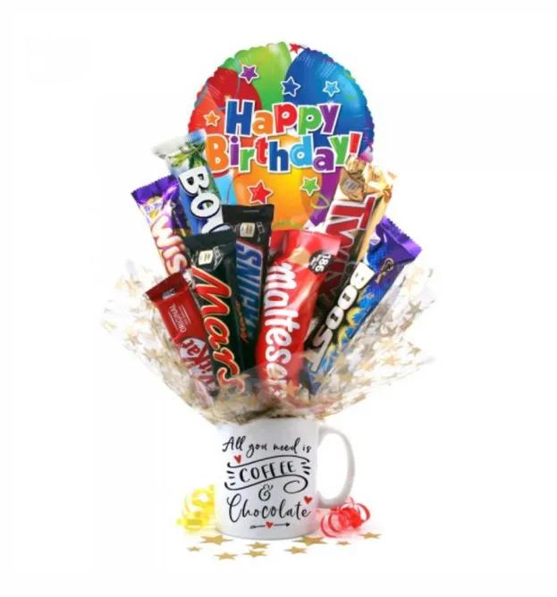 All You Need Is Coffee & Chocolate Bouquet In A Mug