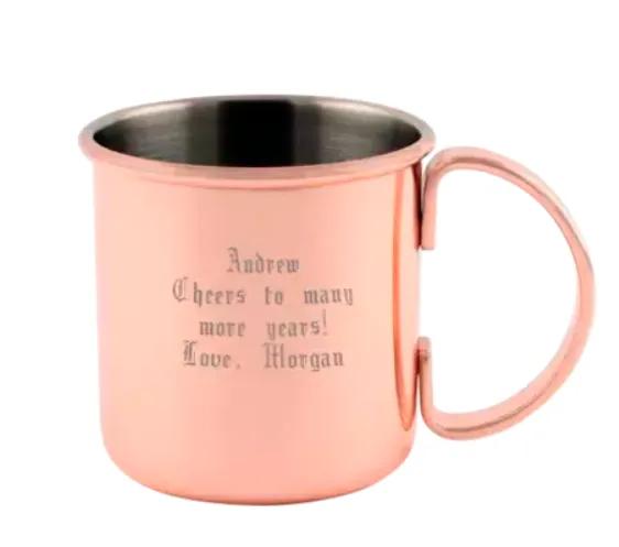 Stainless steel Copper Plated Mug