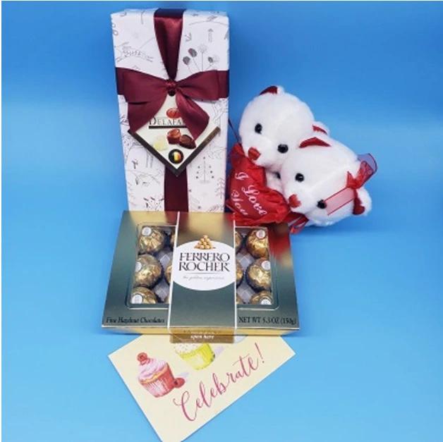 Perfect Combo of Chocolates & Plush for Your Love