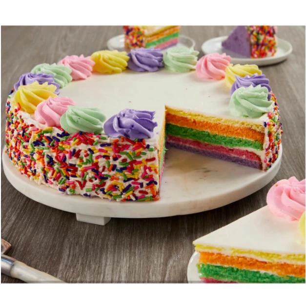 10-inch Rainbow Cake