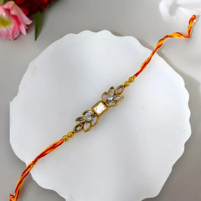 ShineBond Silver Mirror Rakhi