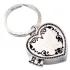 Beautiful Triple Locket Heart Keychain