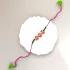 Blooming Lotus Pearl Delight Rakhi