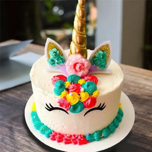 Chocolate Unicorn Cake