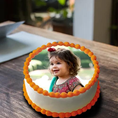 Beautiful Photo Cake