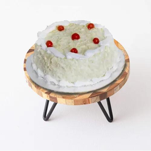 White Forest Delight Cake