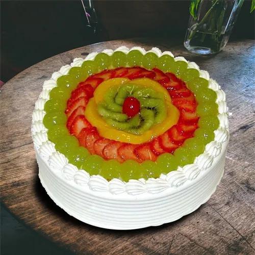 Exotic Fruits Cake