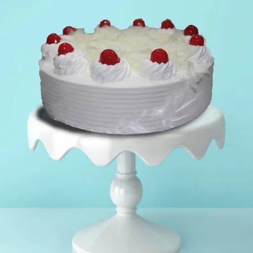 Exotic White Forest Cake