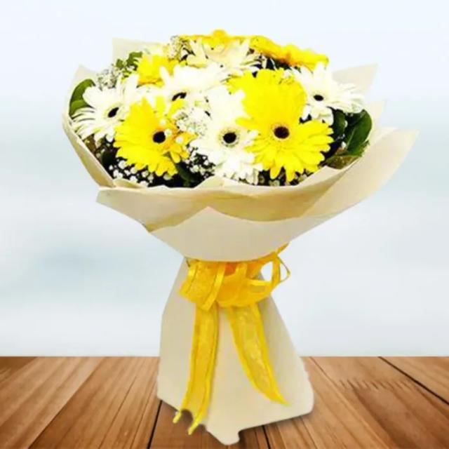Bouquet of Mix Gerbera Flowers