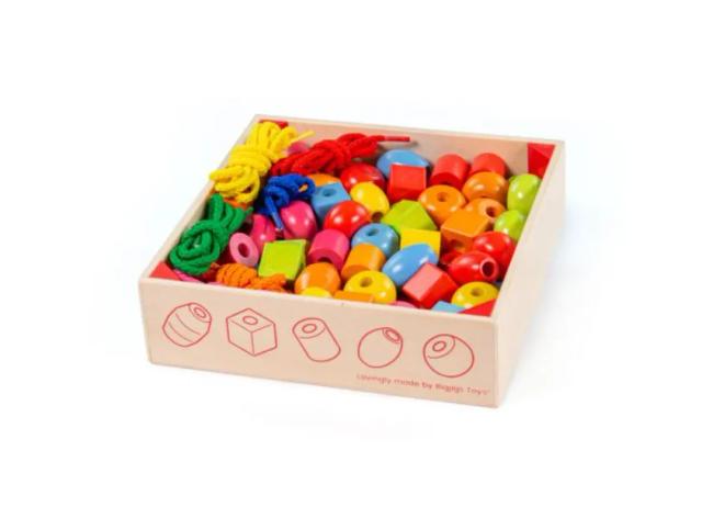 Crate of Lacing Beads