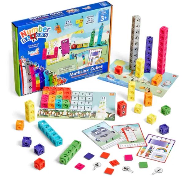 Learning Resources Numberblocks 1–10 Active Set with MathLink® Cubes