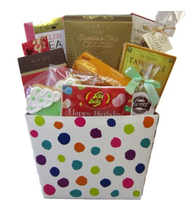 JOYEUX ANNIVERSAIRE GIFT BASKET