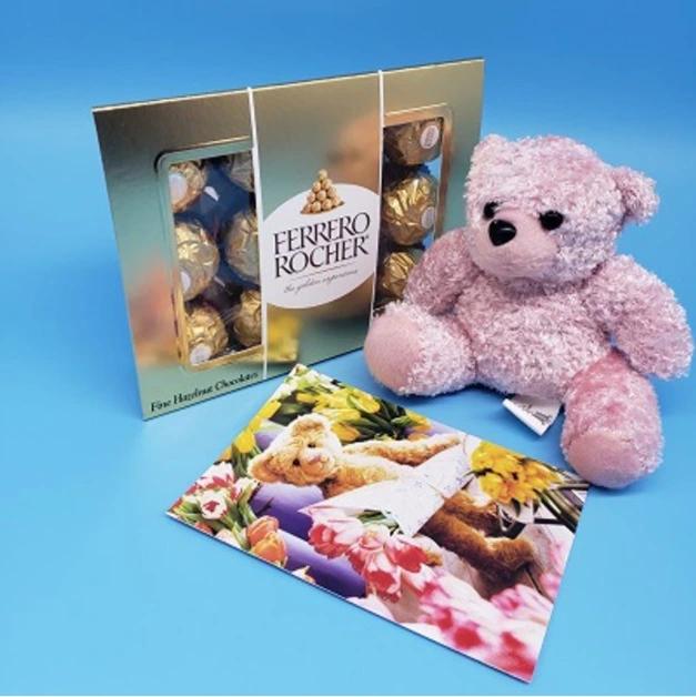Adorable Plush with Ferrero Rocher