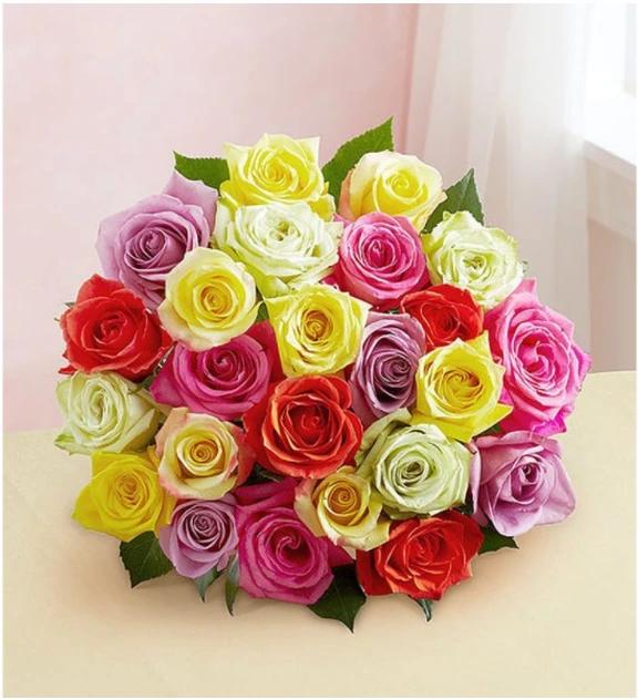 Two Dozen Assorted Roses