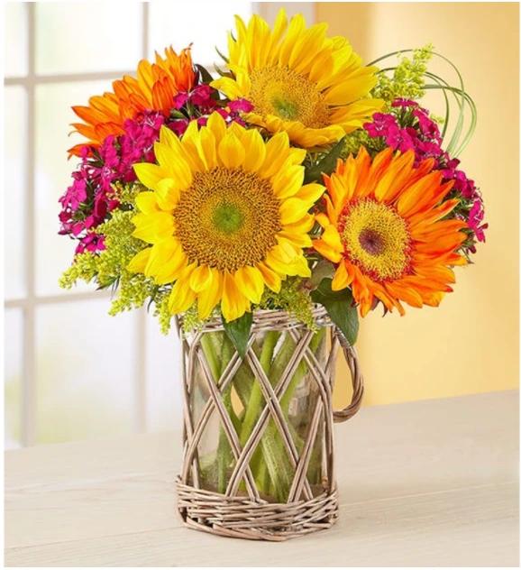 Warm Sunset Bouquet