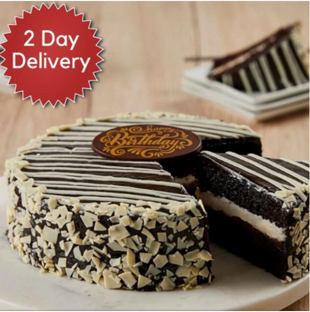 Black and White Mousse Cake