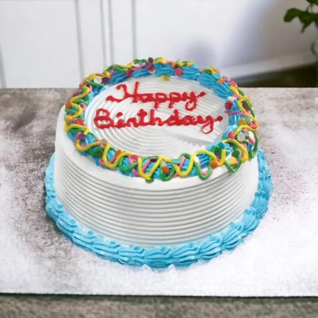 Chocolate Vanilla Ice Cream Cake