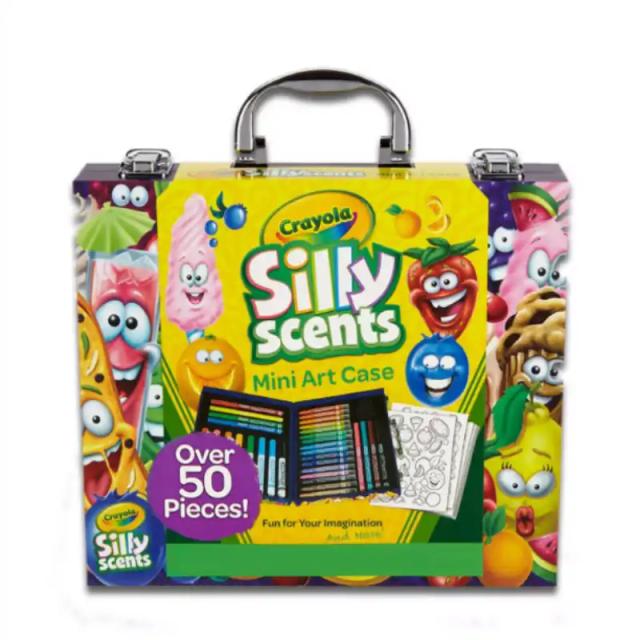 Crayola 52pc Silly Scents Mini Art Case