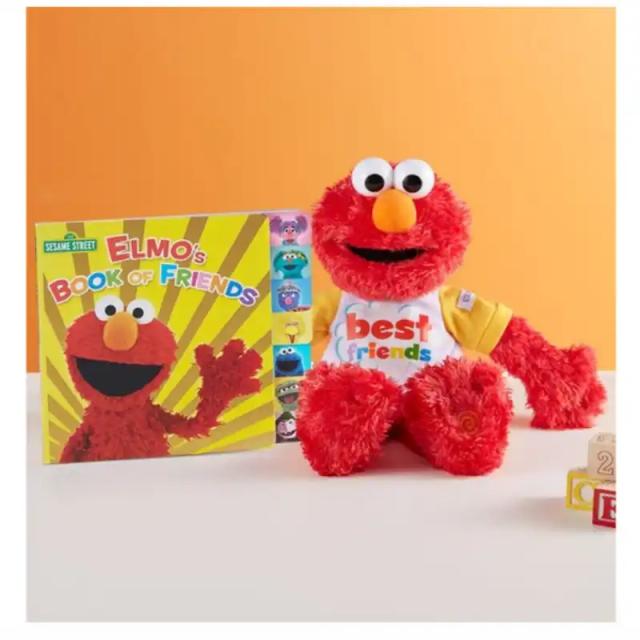 Gund Animated Best Friend Elmo and Counting Book
