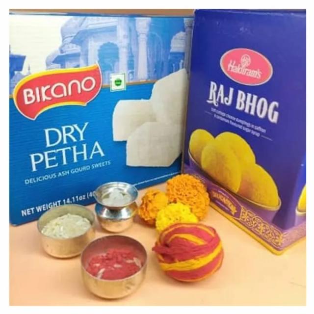 Rajbhog With Dry Petha Bhaidooj Special
