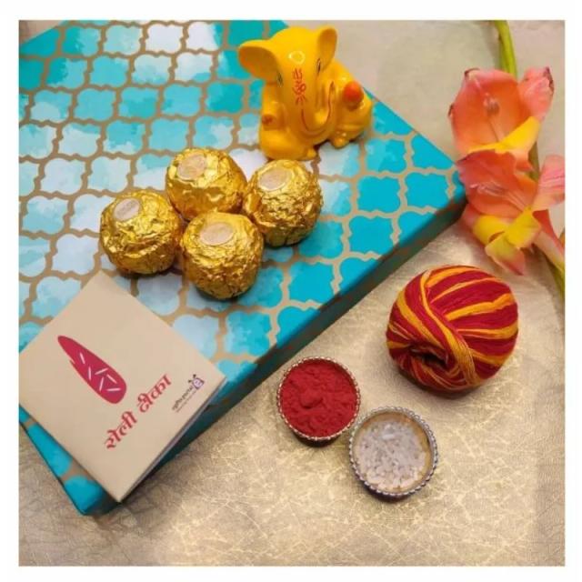 Mini Ferrero with Ganesha Idol