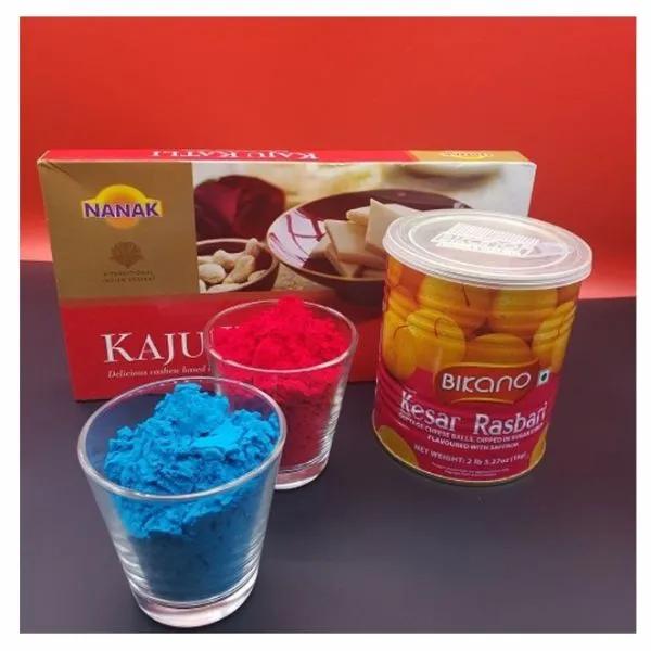 Kaju Katli with Rasbari
