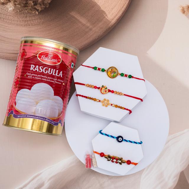 Festive Rakhi Extravaganza with Rasgulla Bliss