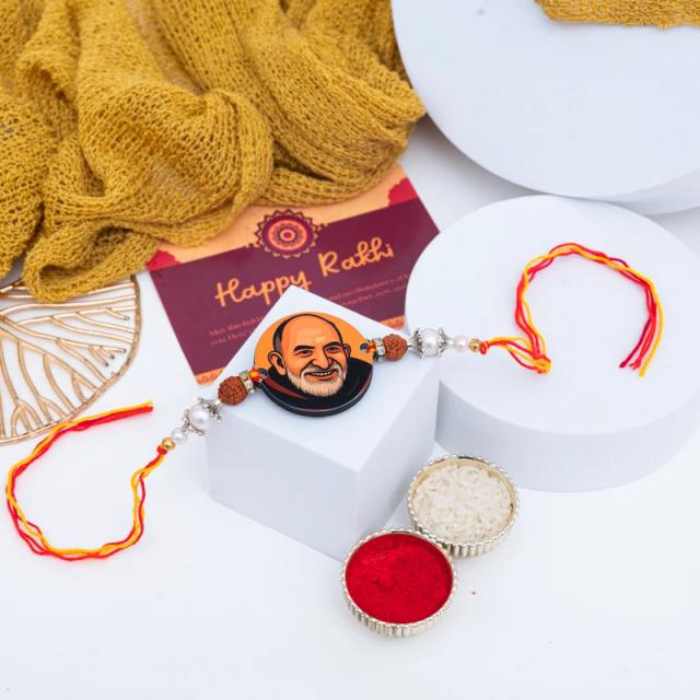 Neem Karori Baba Rakhi with Divine Blessings