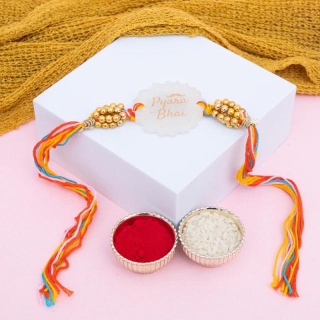 pyara bhaiya resin rakhi