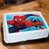 Spiderman Photo Cake