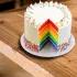 Sparkling Rainbow Cake