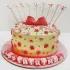 Happy Birthday Floral Cake