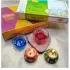 Designer Earthen Diyas With Dairy Milk N Kaju Katli