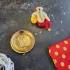Charan Paduka With Idol Lord Ganesha