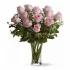 12 Long Stemmed Pink Roses