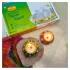 Elegant Matki Diya With Kaju Katli