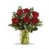 Roses in Mason Jar