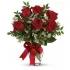 Half Dozen Long Stemmed Beautiful Red Roses