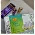 Diwali Greeting With Beautiful Candles And Sweets