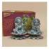 Ganesha & Laxmi combo with Soan Papdi