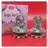 Ganesha Laxmi Idols with Kaju Katli