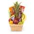 Fresh Fruit and Chocolate Candy Gift Basket