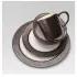 16pc Ceramic Barnet Dinnerware Set Brown