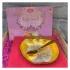 Gold Plated Dry Fruit Bowl with Kaju Katli